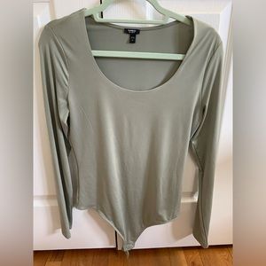Express Body Contour Long Sleeve Bodysuit